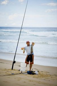 Fishing in Smiths Lake